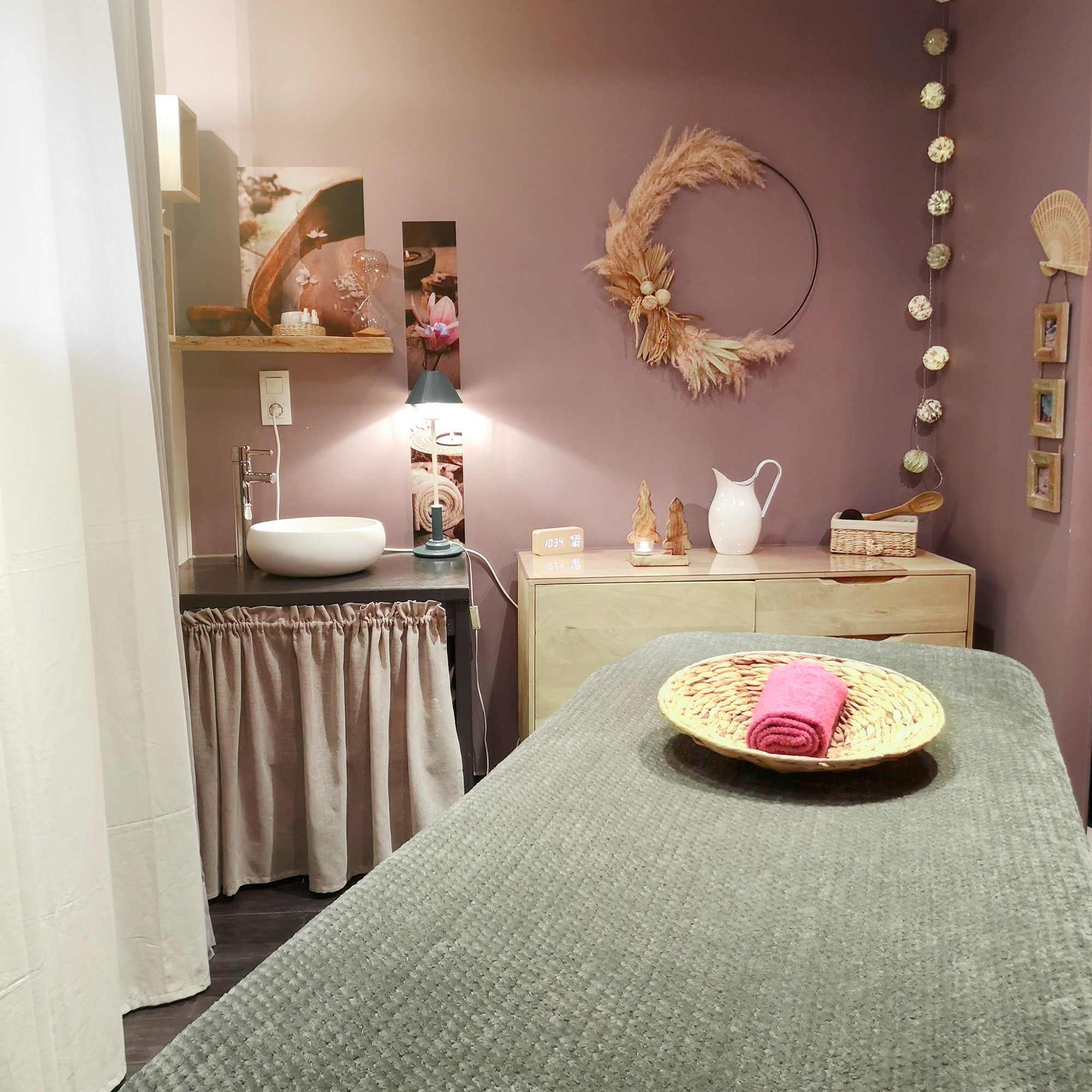 Salon détente pour massage bien-être Salon de massage bien-être