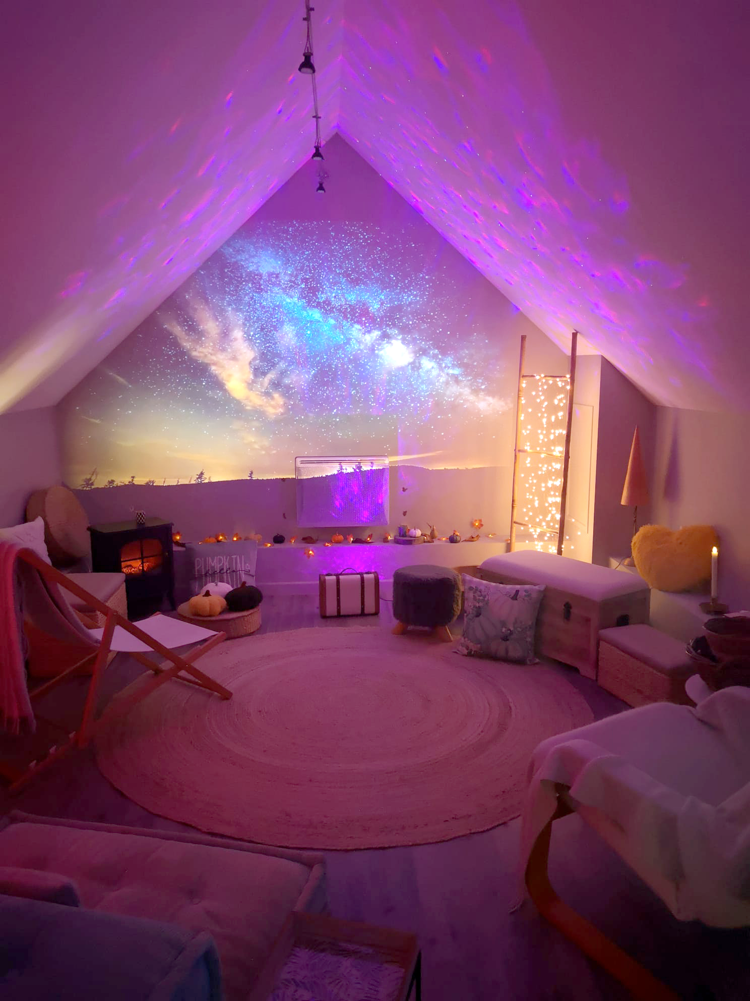 l'espace relaxation décorée pour les portes ouvertes photo du salon bien-être